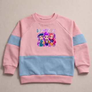 Moletom Huntrix Kpop Inverno Menina Flanelado Quentinho em Oferta na Shopee
