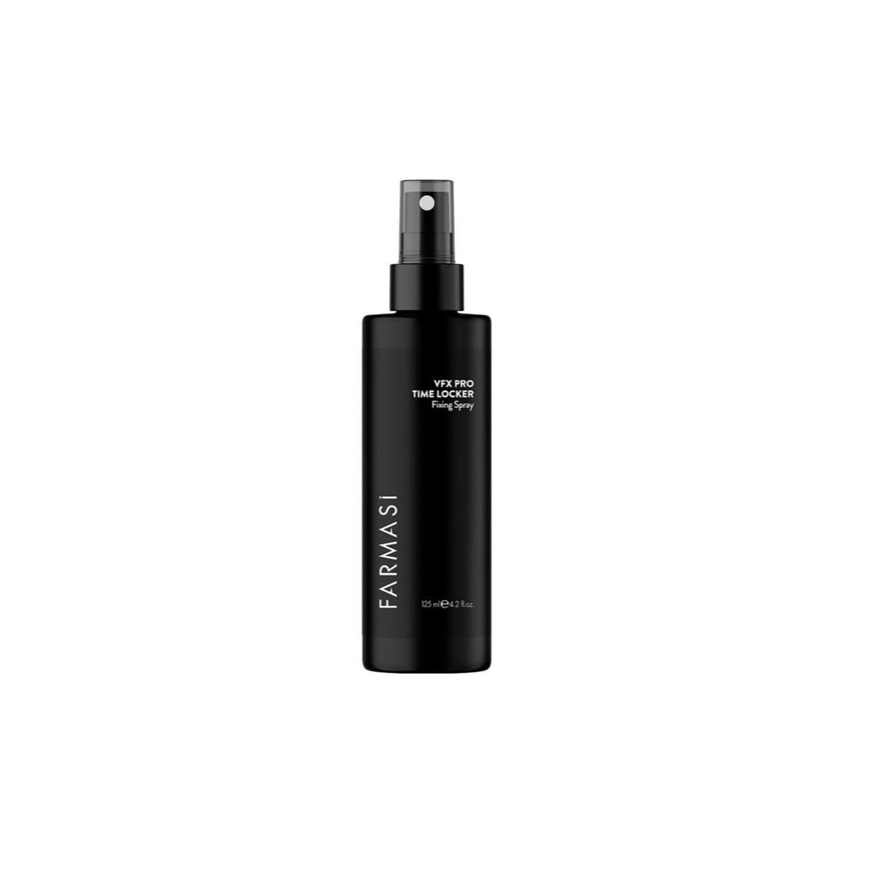 Spray Fixador de Maquiagem Grande da Farmasi - 125ml - VFX pro time locker fixing spray Importado Vegano