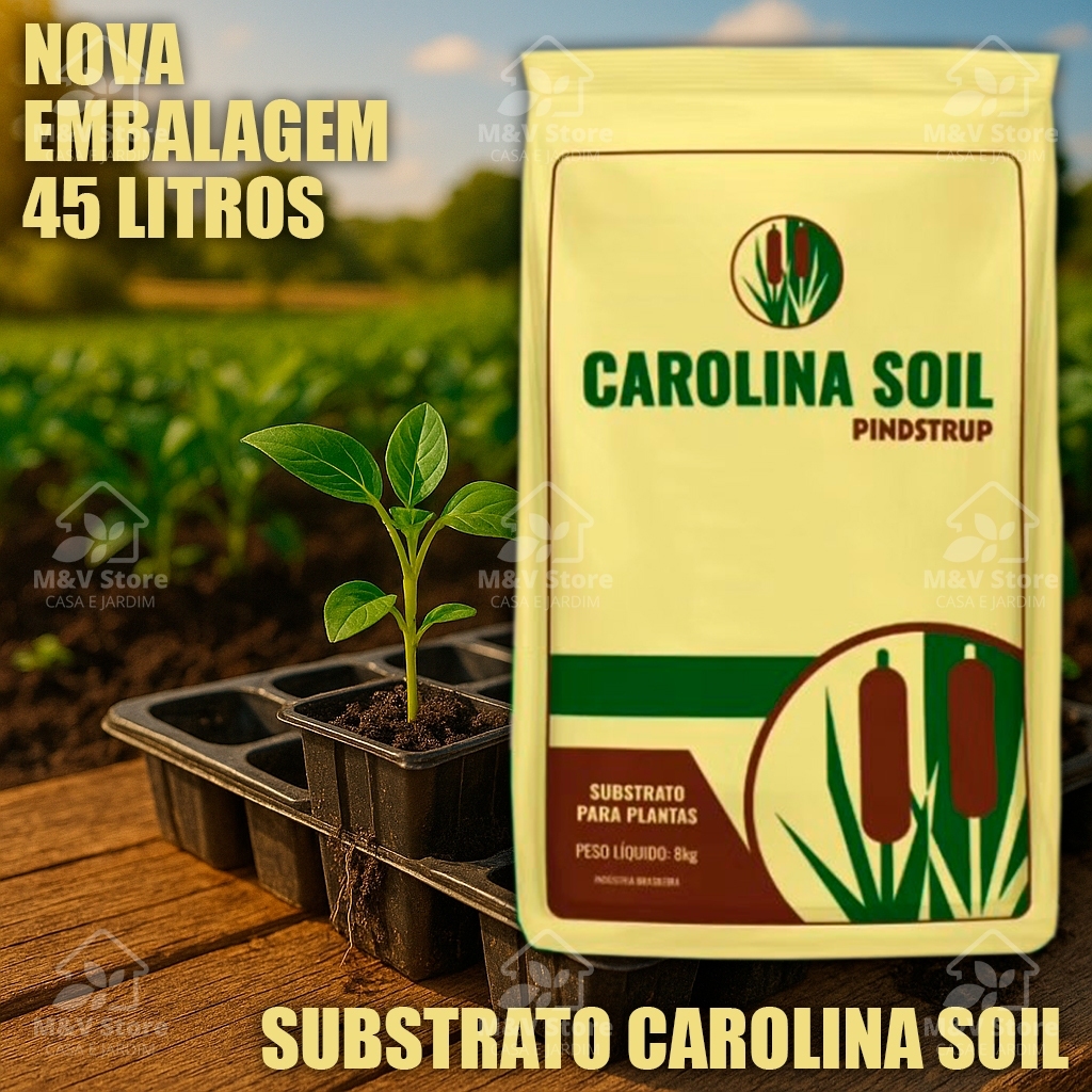 Substrato Carolina Soil / Pindstrup Ec 0.7 Formula  540 45l
