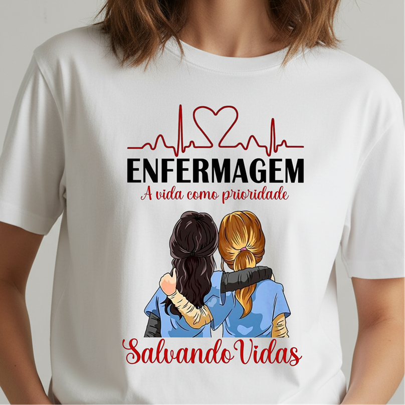 CAMISETA FEMININA PLUS SIZE GREYS ANATOMY ENFERMAGEM VOCÊ É MINHA PESSOA UNISSEX CORES DIVERSAS