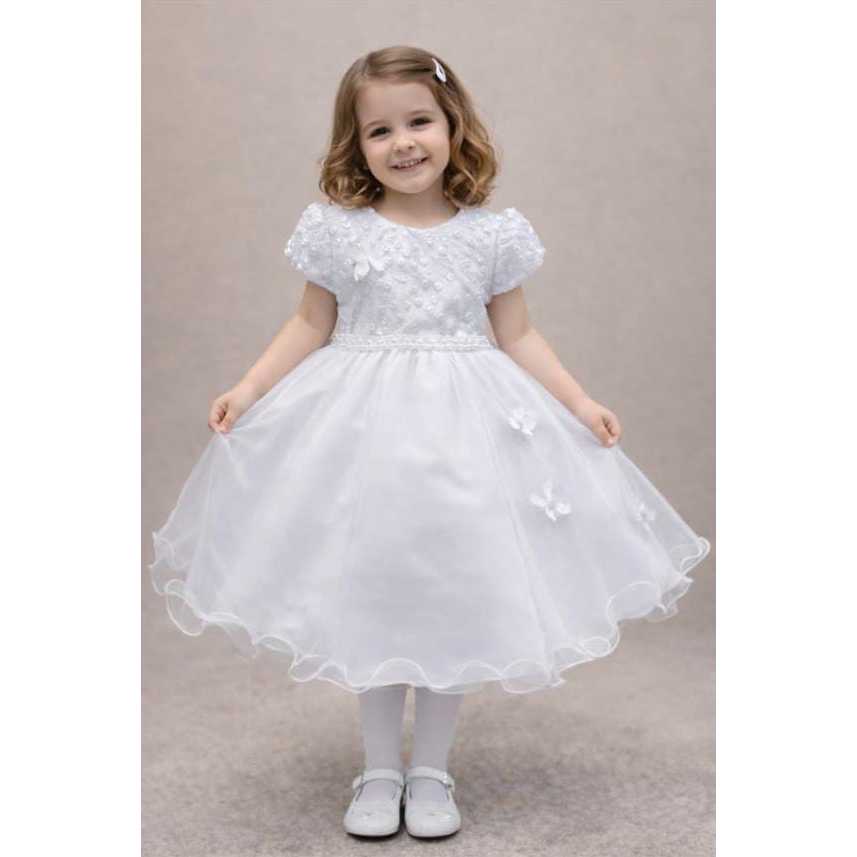 Vestido Festa Infantil Branco - Comprar com Melhor Preço em Vestidos de Casamento