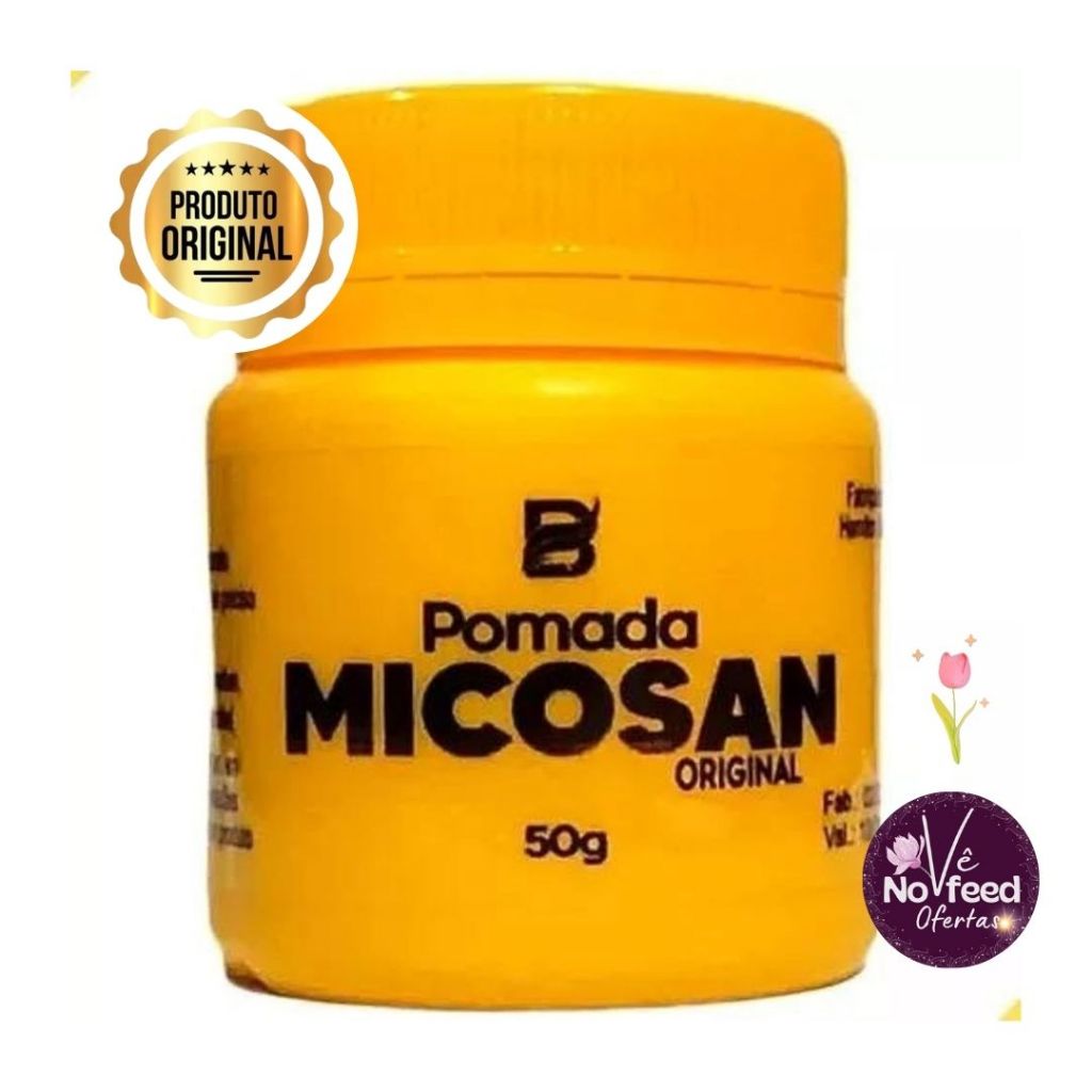 Pomada Micosan Clareadora - Baruc Cosméticos - Variações