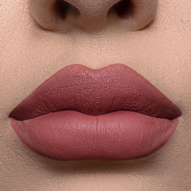 Batom Líquido Matte Longa duração Nude Rosa Malva Cor 08 Max Love