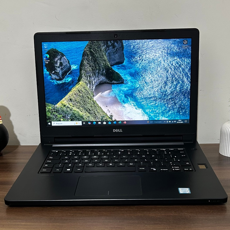 Notebook Dell i5 7ª Geração - Memória 8GB RAM - SSD 240GB - TELA 13"