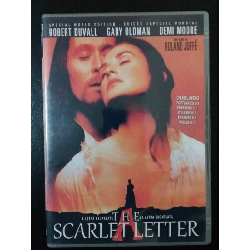 DVD A Letra Escarlate (Gary Oldman e Demi Moore)