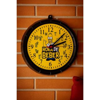 Rélogio Decorativo de Parede Áreas e Sacadas de Lazer Áreas Gourmet 27cm Analogico em Oferta na Shopee