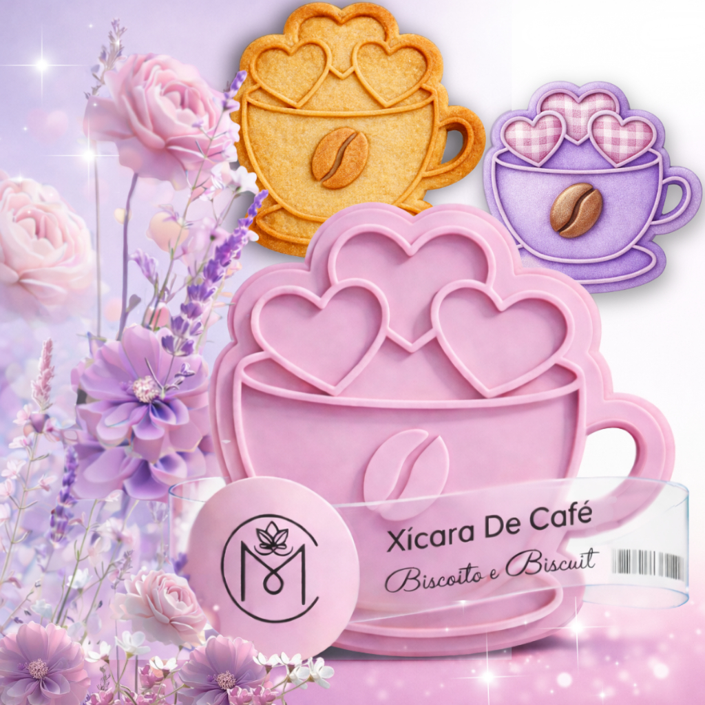 Cortador Carimbo Marcador Biscoito Bolacha Xícara Café biscuit Pasta Americana em Oferta na Shopee