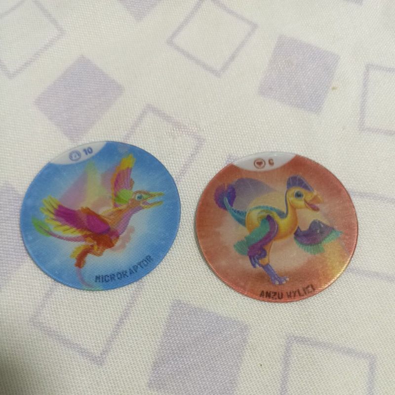 (Lote 126) - Lote com 2 Tazos / figurinhas da Ozmo da Turquia ano 2024
