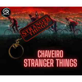 Chaveiro Decorativo Stranger Things | Inspirado na Série | Leve e Estiloso / Presente criativo em PLA