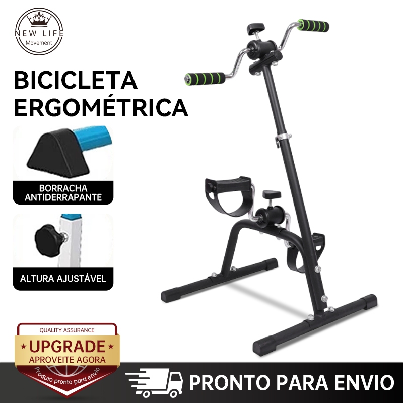 Bicicleta de Exercício para Casa, Ideal para Idosos, Exercício de Braços e Pernas em Oferta na Shopee