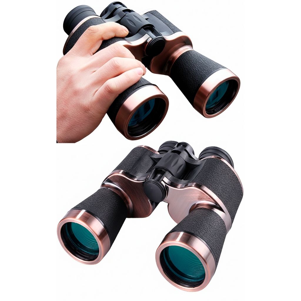 Binóculo Astronômico Skylife 7x50 Wa Nebula Luxo HD Bronze B07