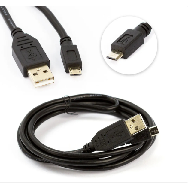 Cabo USB Micro V8 Cabo de carregamento para celular Bluetooth Alto-falante Fones de ouvido em Oferta na Shopee