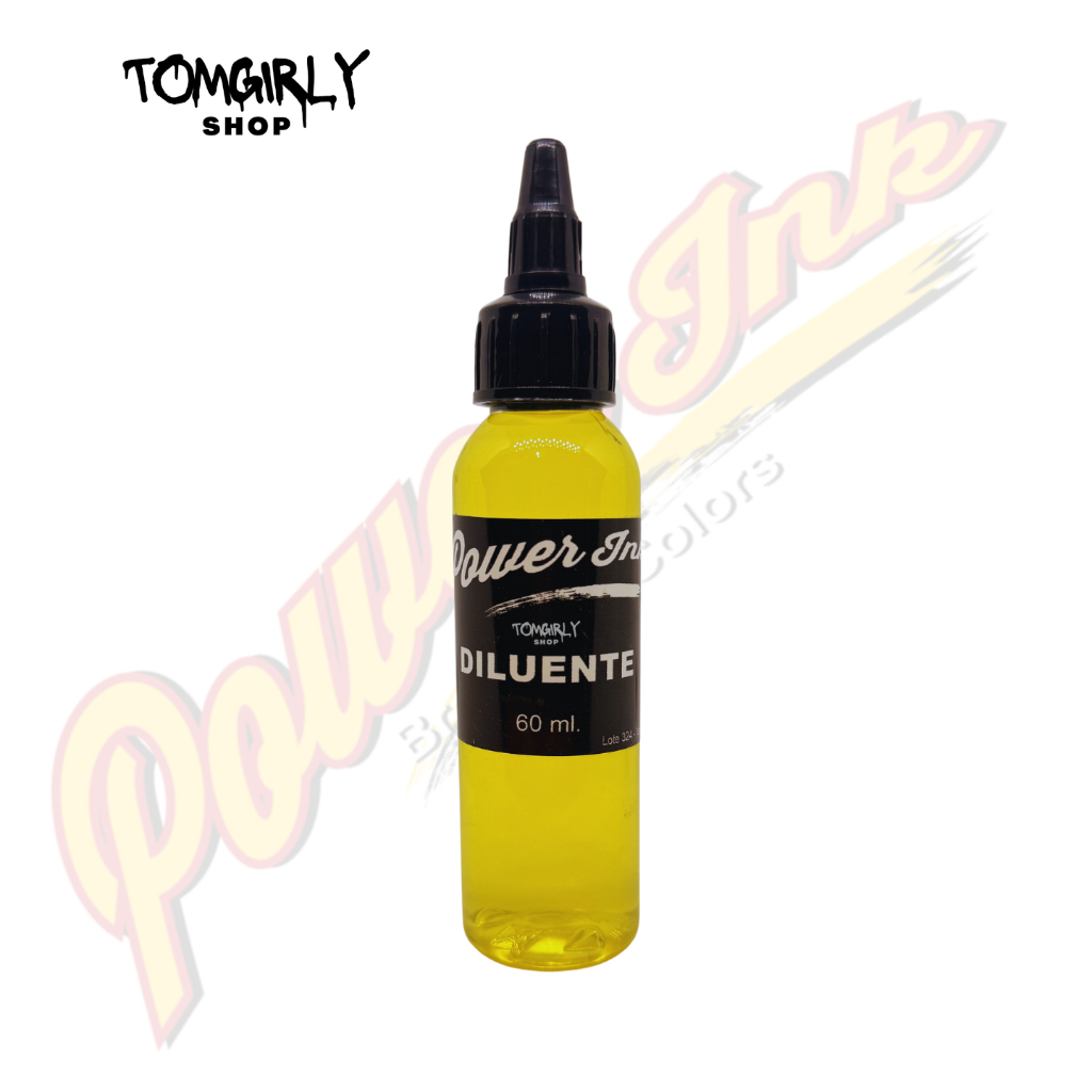 DILUENTE PARA TINTA DE TATUAGEM E PIGMENTO DE MICRO COM BICO DOSADOR - POWER INK