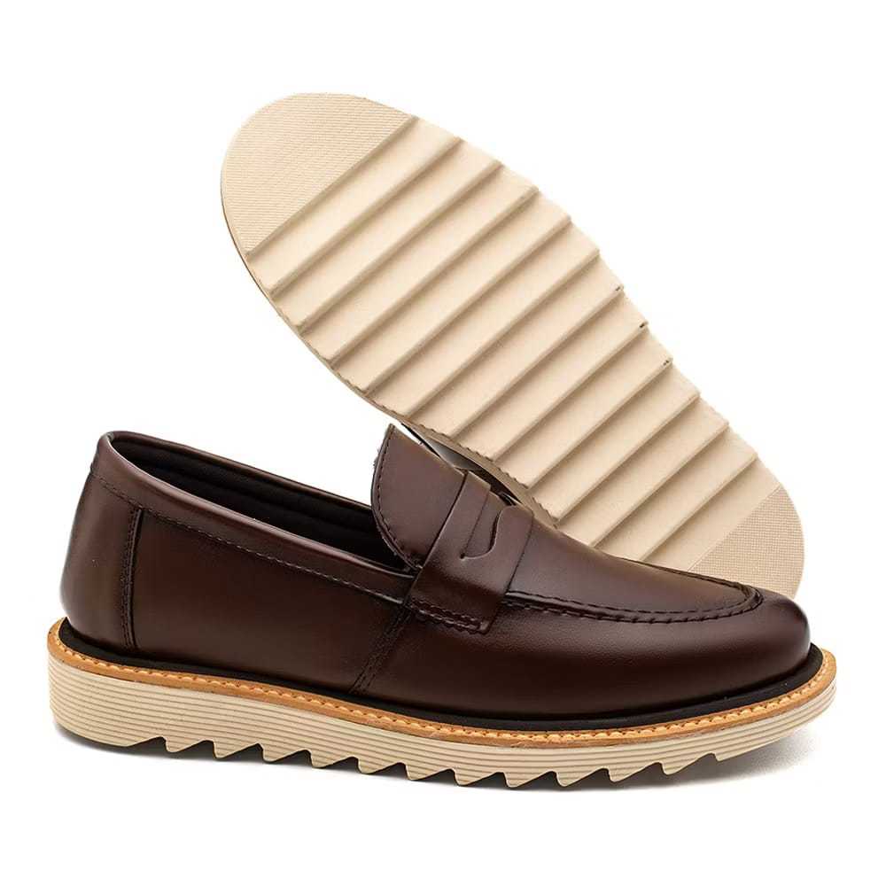 Sapato Tratorado Casual Qualidade Conforto