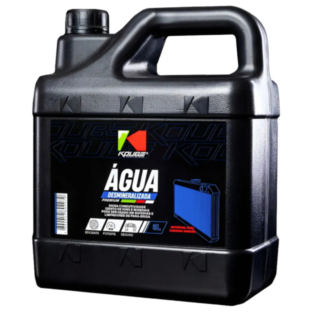 Água Desmineralizada Radiadores Bateria Galão 5 Litros Koube em Oferta na Shopee