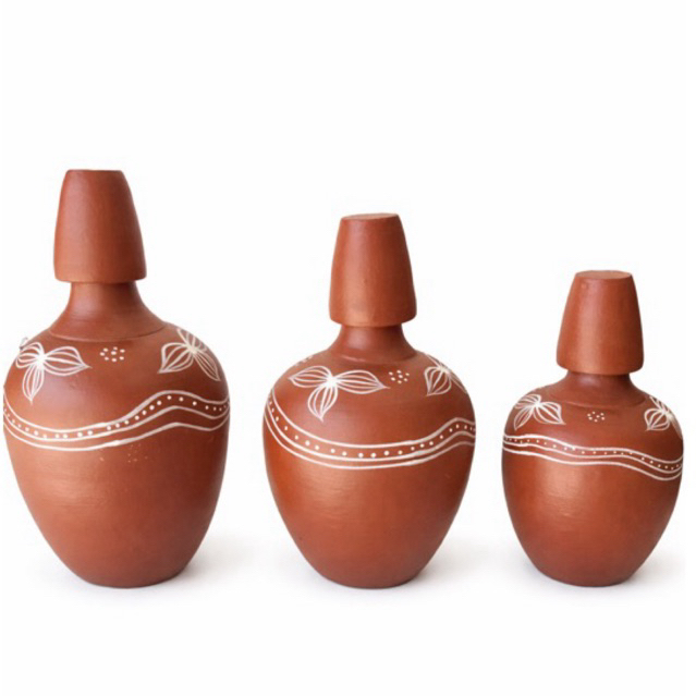 Muringa de Barro Artesanal – Pequena, Média e Grande • Armazena Água • Decorativa e Tradicional