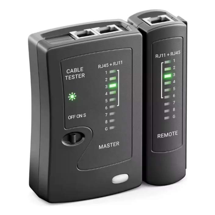 Testador De Cabos Rede Utp Rj45 Rj11 Catv Cable Modem Usb