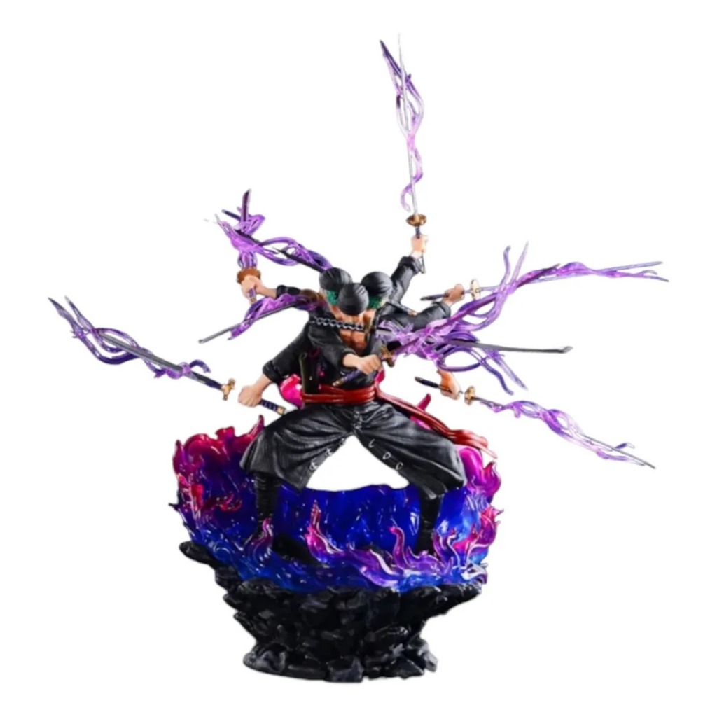 Boneco Action Figure One Piece Zoro Estatua One Piece