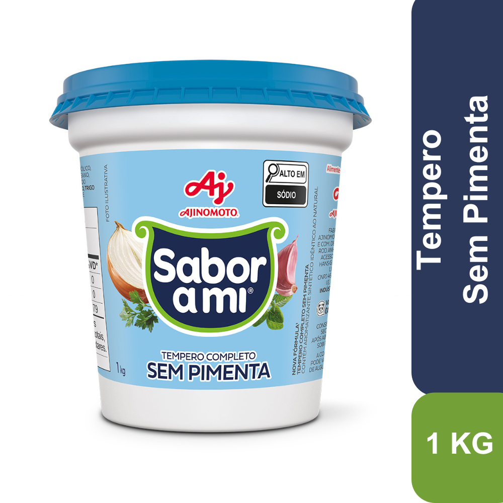 Tempero completo SABOR A MI® Sem Pimenta 1KG