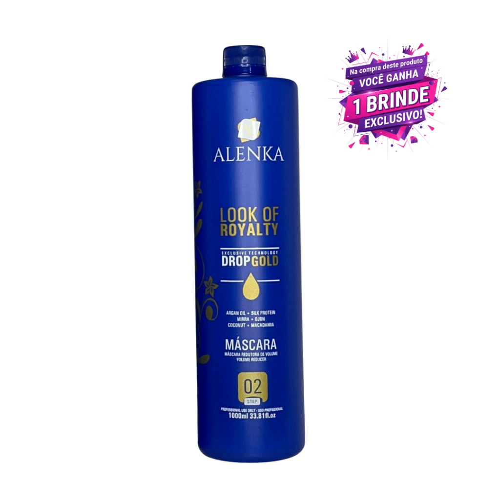 Escova Progressiva 0% Formol Alenka Look Orgânica Passo 2 em Oferta na Shopee