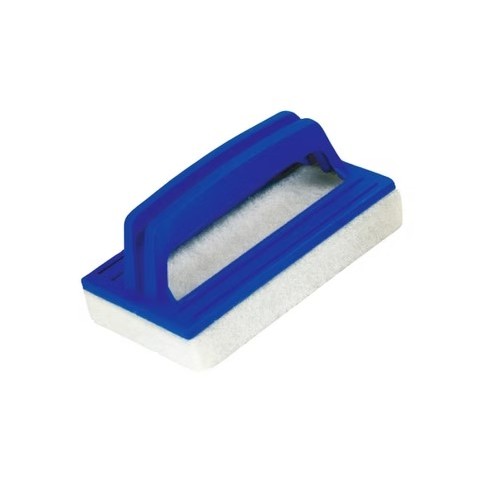 Esponja Manual para Limpeza de Piscina Azul