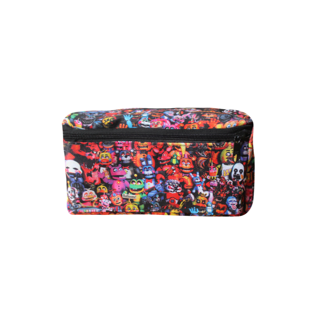 Estojo 3 Zíperes Five Nights At Freddys GEX V418