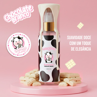BODY SPLASH FEMININO VAKINHA CHOCOLATE BRANCO 200ML - PRIMACIAL PERFUME GOURMAND em Oferta na Shopee