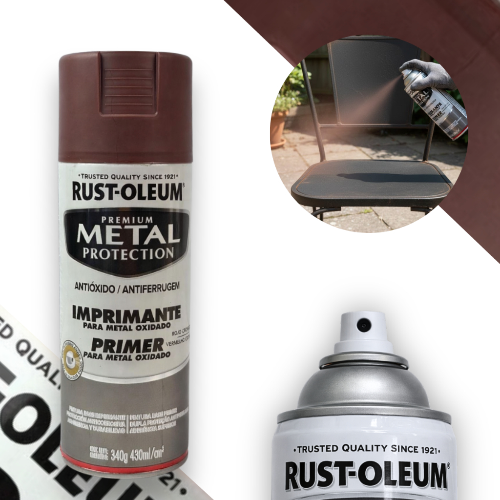 Spray Prime Marrom Antiferrugem Metal Protection Rust Oleum em Oferta na Shopee