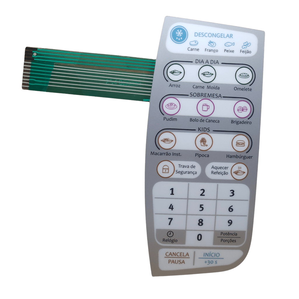 Membrana Teclado Microondas Electrolux MTD30