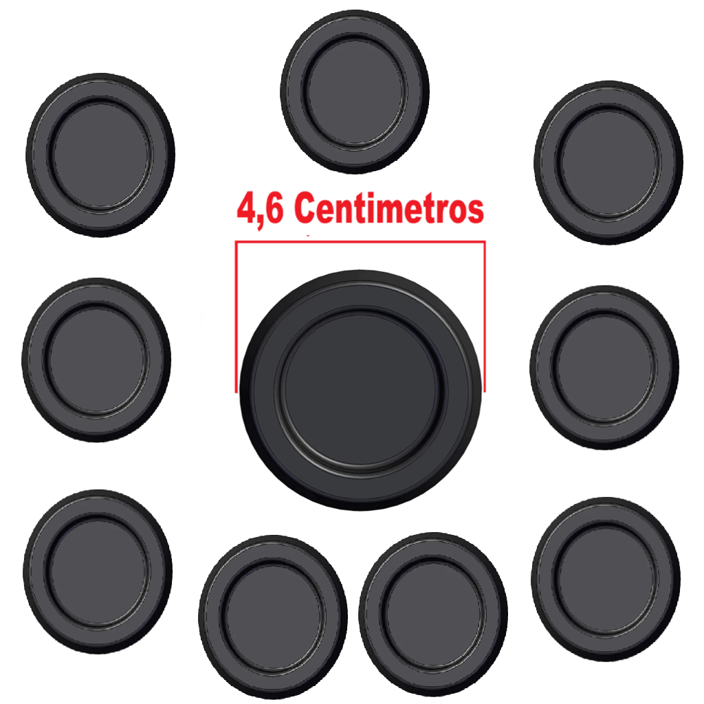 Tampão do Assoalho Traseiro 4.6Centimetros CORSA CLASSIC/CORSA HATCH/CORSA WAGON/AGILE/S10