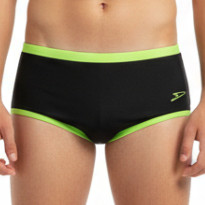 Sunga Tradicional Neon Double Face Juvenil Speedo - PRETO AMARELO SPIRIT em Oferta na Shopee