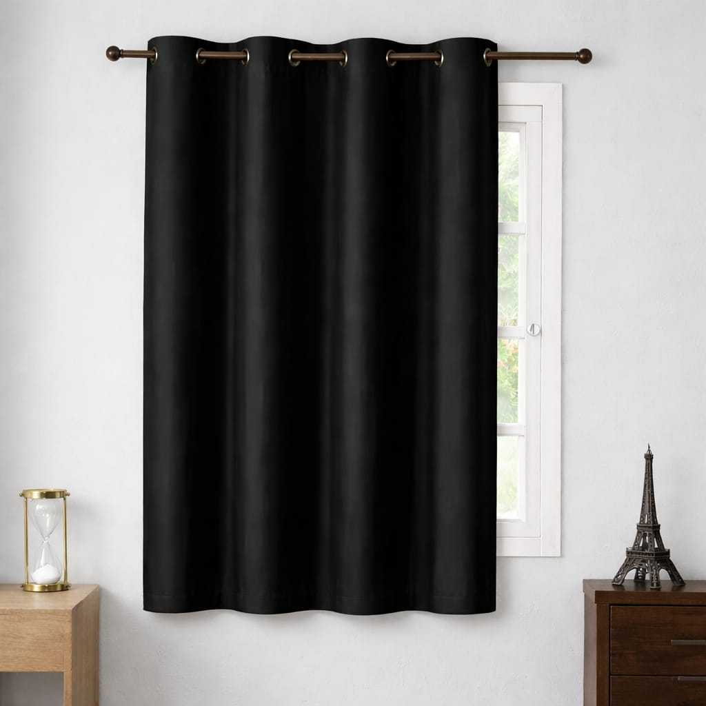 Cortina Para Sala e Quarto 1,10m x 1,30m Blackout Corta 100% a Luz Envio Rápido em Oferta na Shopee