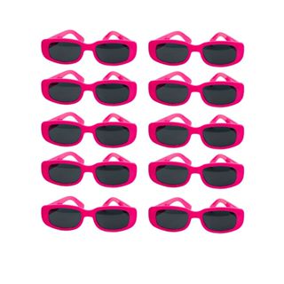 KIT 15 OCULOS TIK TOK RETRO FESTA EVENTO COR PINK em Oferta na Shopee