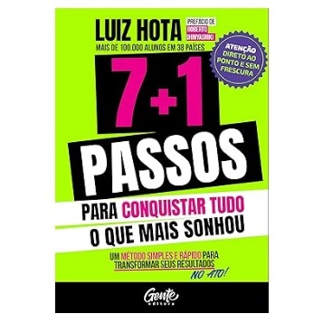 7+1 passos para conquistar tudo o que mais sonhou (Usado, em bom estado)