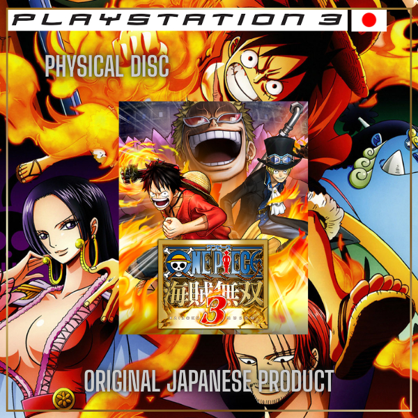 One Piece: Pirate Warriors 3 (Kaizoku Musou 3) Ps3 Edição Japonesa — R$ 65,90 em Shopee