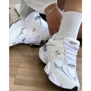 Tenis Branco Academia Caminhada Masculino Feminino Premium Confortavel em Oferta na Shopee