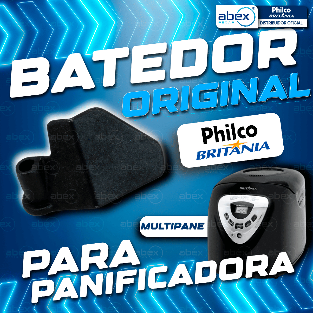 Batedor Panificadora Britânia Multipane Multipane 2 Super Chef Fun Kitchen Eletronic Prime Original