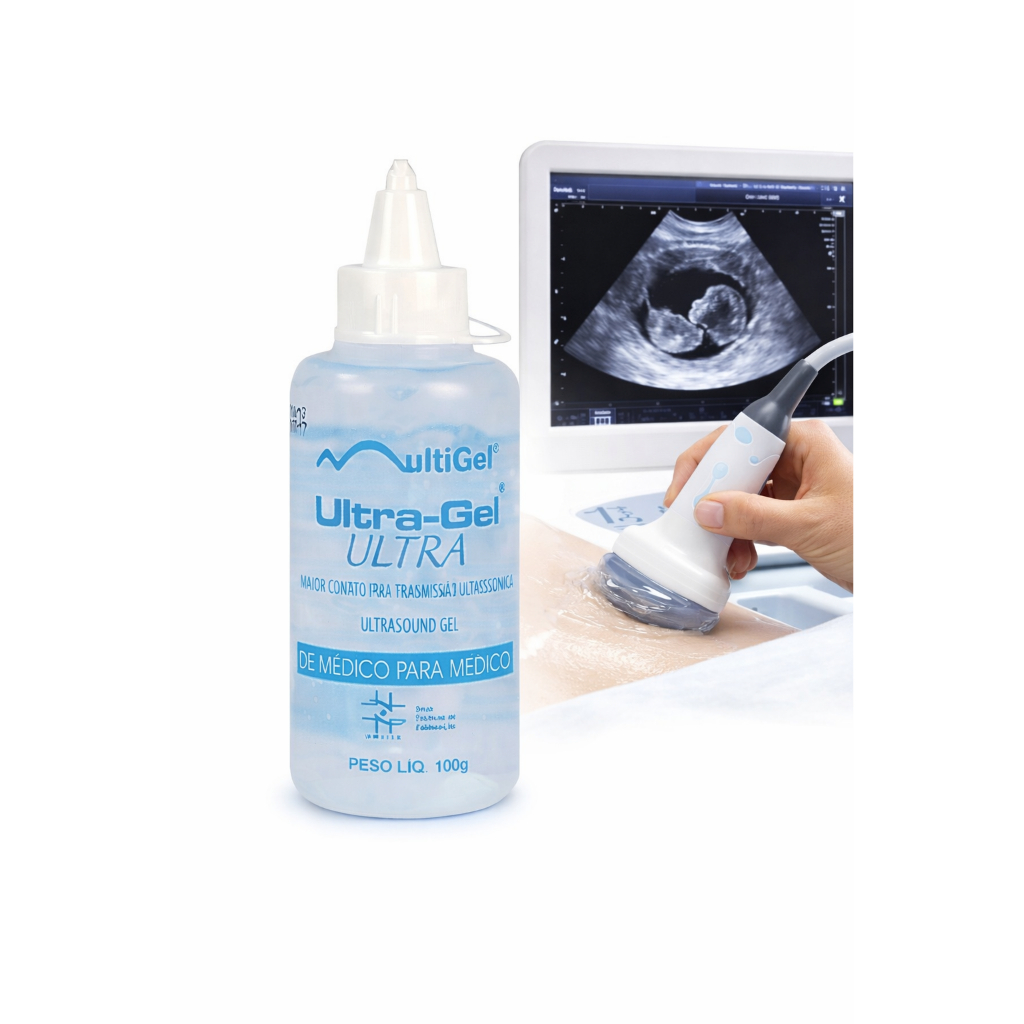 Gel Ultrassom Condutor 100g Incolor Não Gorduroso Uso Médico Ecógrafo Doppler Ultra Gel Multigel em Oferta na Shopee