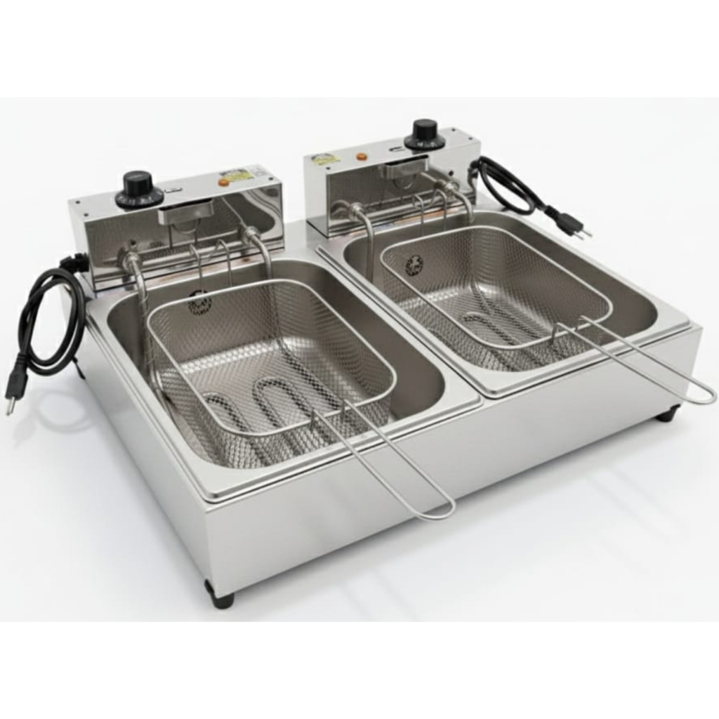 Fritadeira Elétrica Industrial Buffet 10 L Capacidade Total Batata Coxinha Frango Pastel em Oferta na Shopee