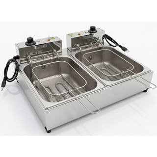 Fritadeira Elétrica Industrial Buffet 10 L Capacidade Total Batata Coxinha Frango Pastel em Oferta na Shopee