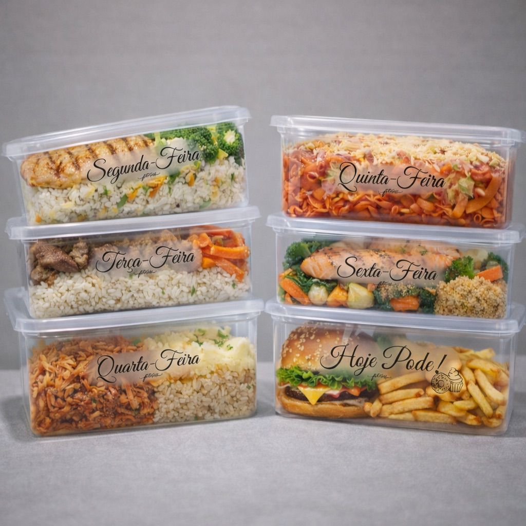 Kit com 6 Tapauer fitness dias da semana