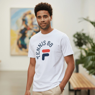 Camiseta Masculina Fila Tennis 88 Original em Oferta na Shopee