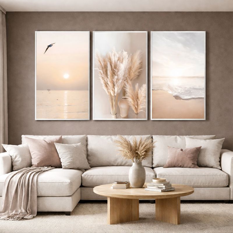 Quadro Decorativo Para Quarto Sala Moderno Com Moldura