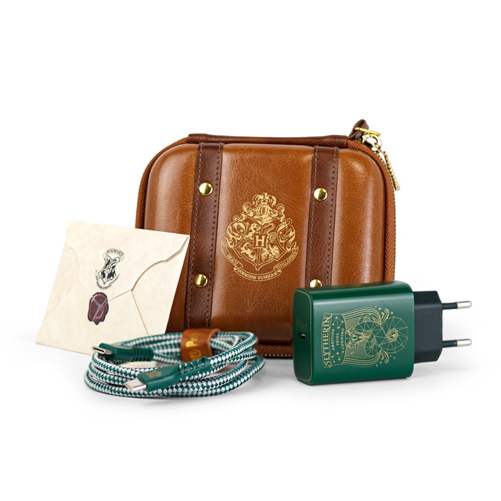 Kit de Carregamento com Estojo USB-C 33W Verde | Sonserina Harry Potter em Oferta na Shopee