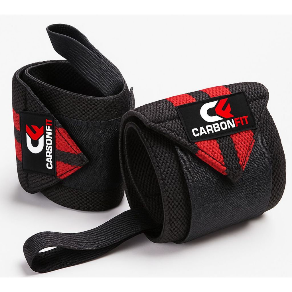 Munhequeira par Crossfit Elástico Treino Musculação Carbonfit Pulso Proteção