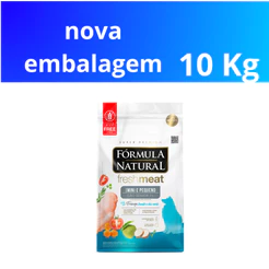 Ração Seca Fórmula Natural Fresh Meat Cães Sênior Raças Mini e Pequena 10 Kg