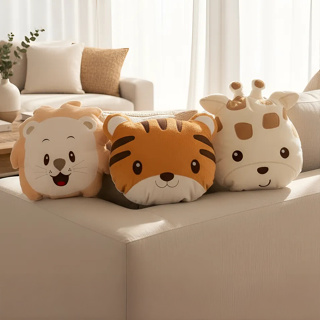 Kit Almofadas Decorativas Safari 03 Peças Quartinho Do Bebê em Oferta na Shopee