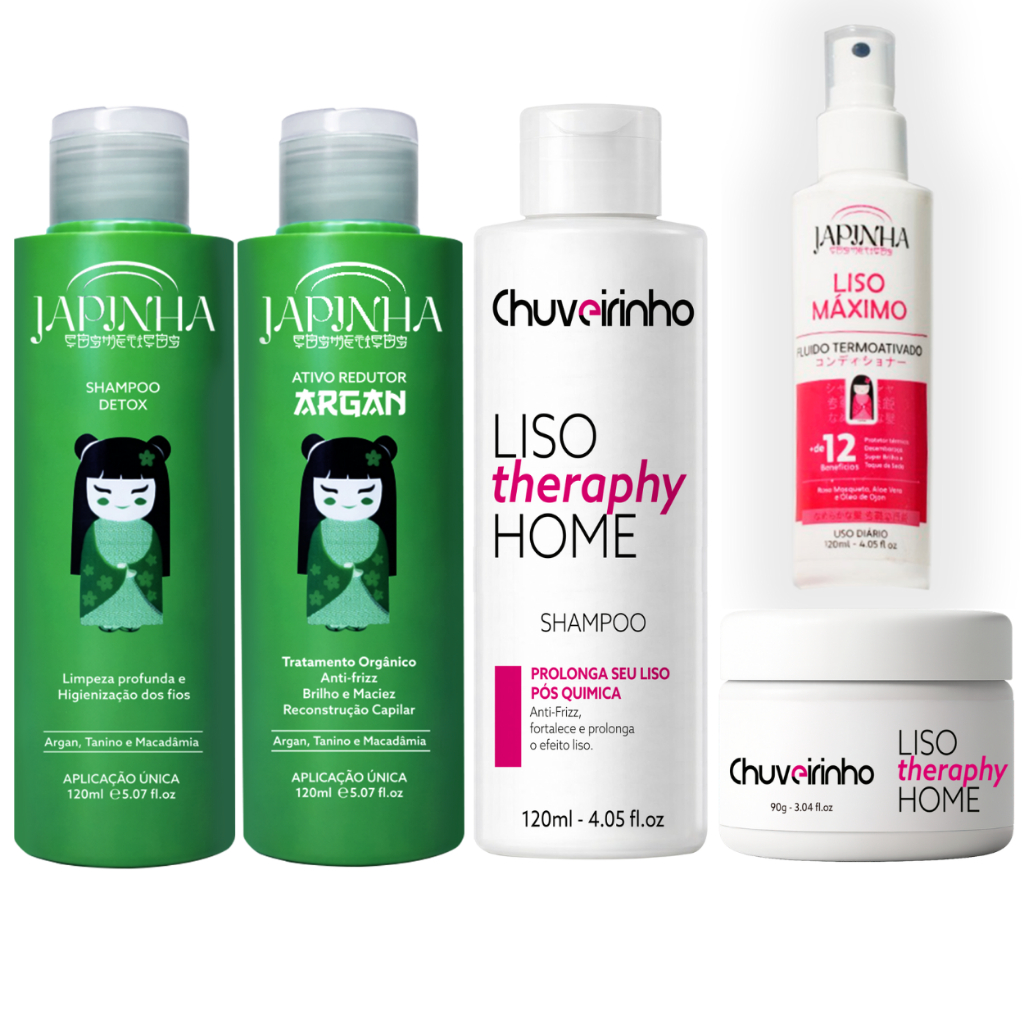 💚 Kit Selagem Sem Formol Orgânica + Kit Pós Química 👩🏻 Alta Qualidade com Excelente Custo-Benefício