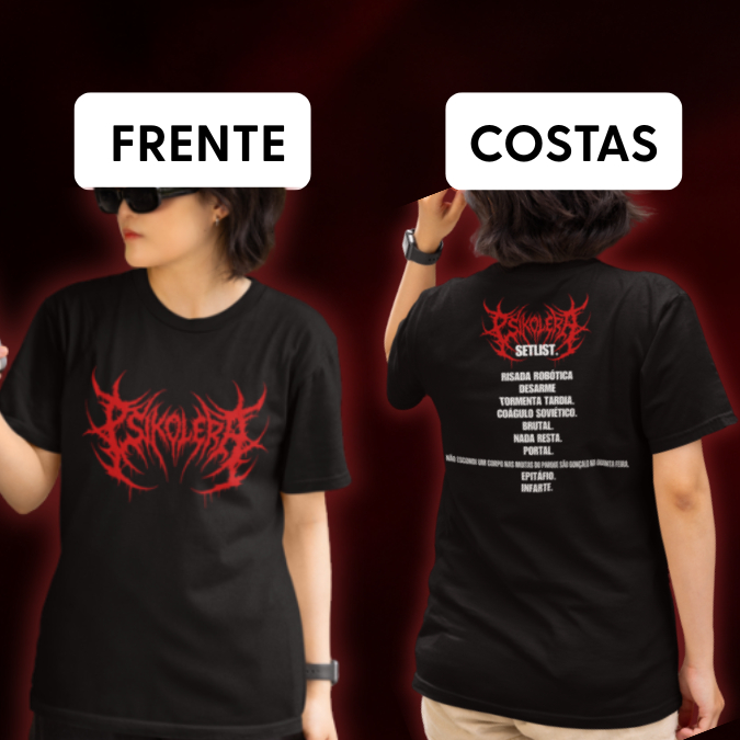 ORDEM RPG PARA NORMAL PSIKOLERA SETLIST – CAMISETA 100% ALGODÃO | ENVIO IMEDIATO | LA KOLIBRO em Oferta na Shopee