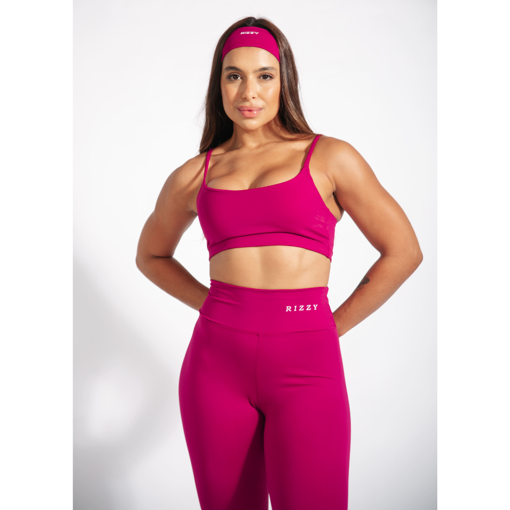 Top Fitnes Feminino Treino Academia Entrada Para Bojo Poliamida Reforçado Zero Transparência Marsala